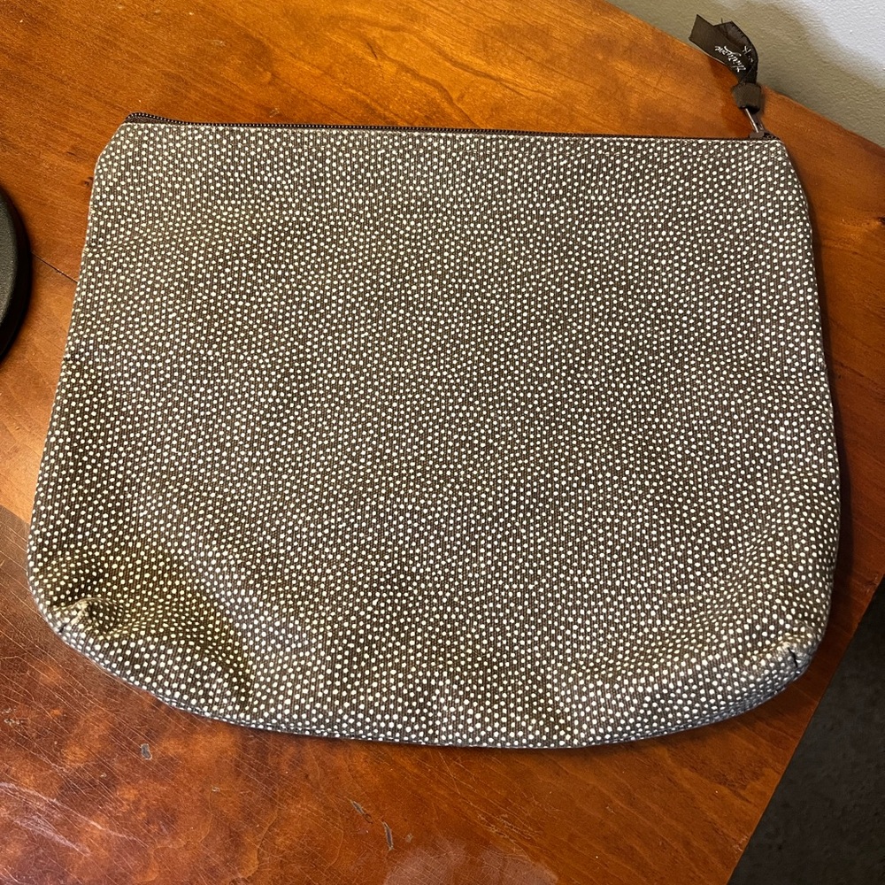 Thirty One Bag Brown with White Dots